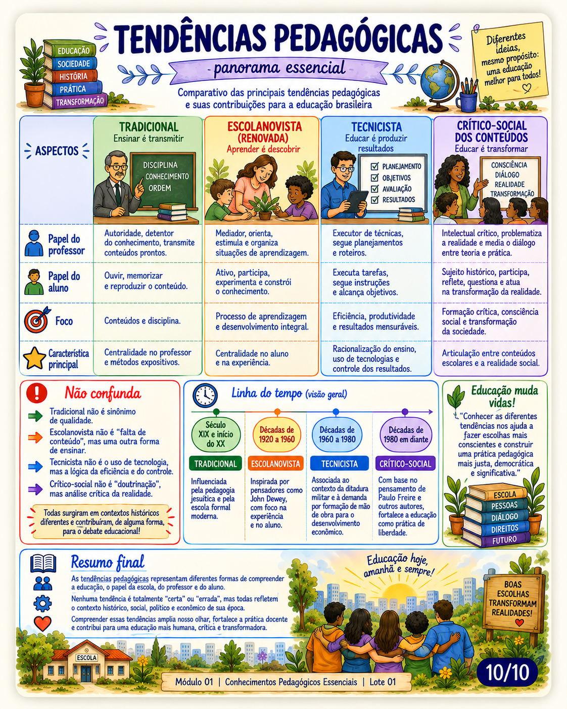 Mapa visual 10 do Kit SEDF