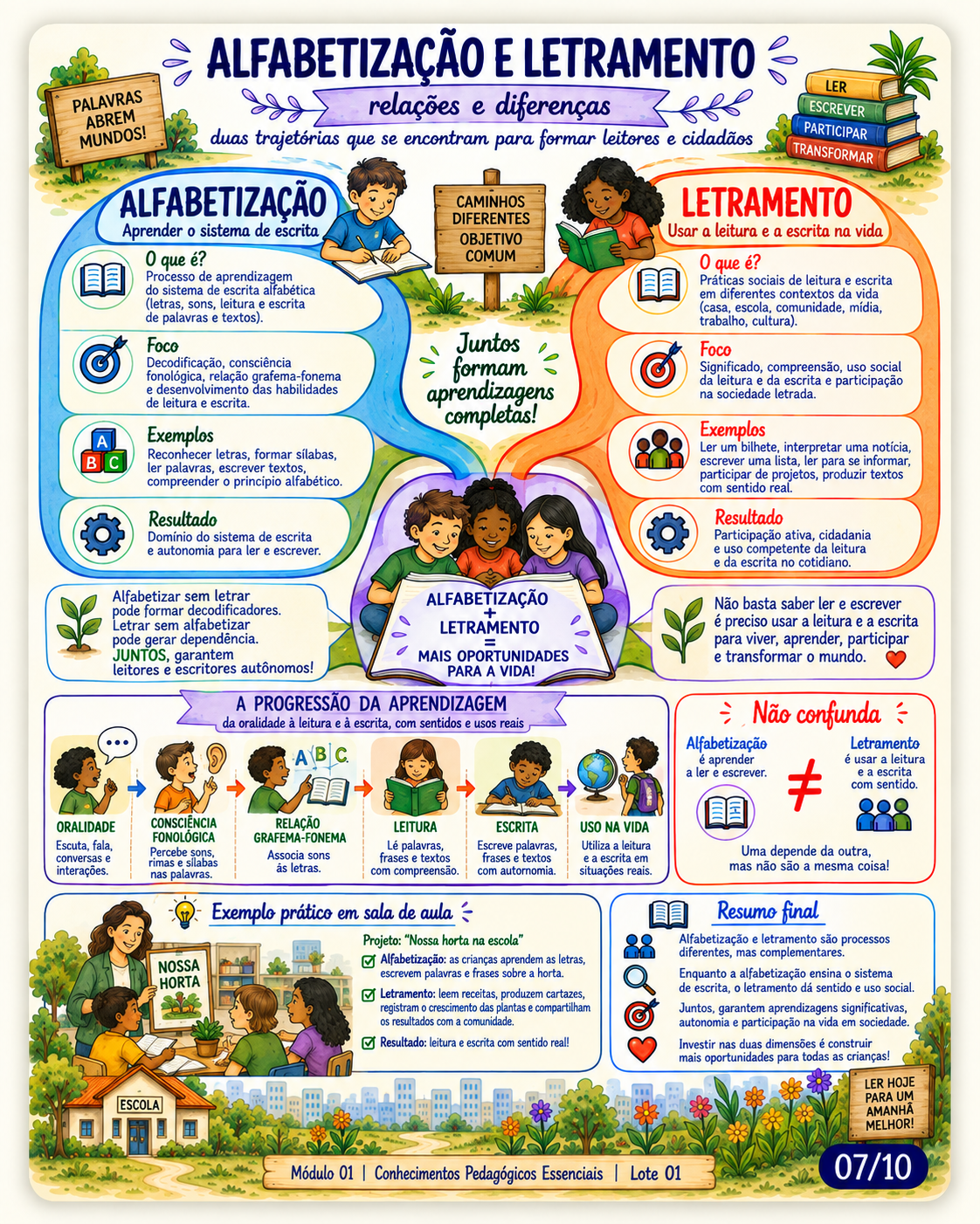 Mapa visual 7 do Kit SEDF